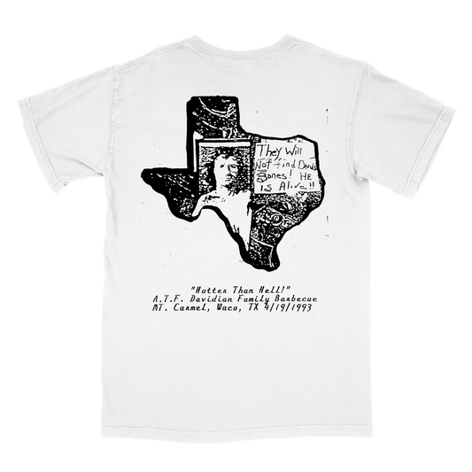 Waco BBQ Shirt WHITE